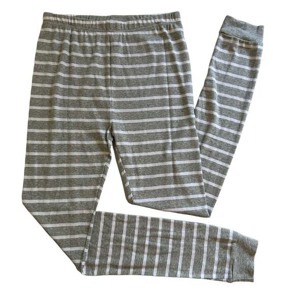 NWT Carter’s 2pc Gray Stripe Pajama Set Unisex Kids 14 - Picture 4 of 9